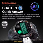 TacVertex T-Rex 3 Ultra Militär-GPS-Smartwatch