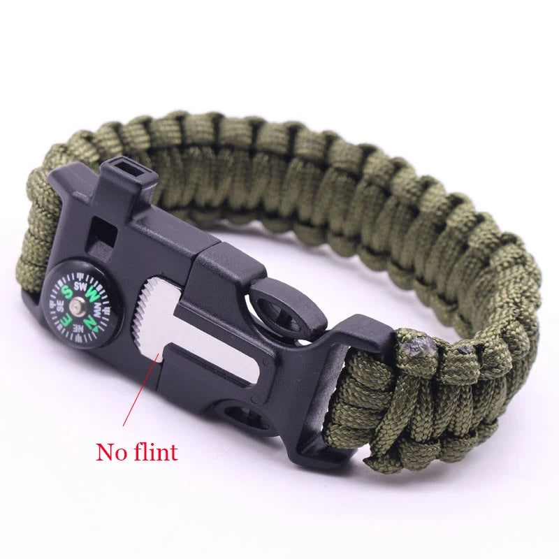 TacVertex Tactical Survival Paracord-Armband
