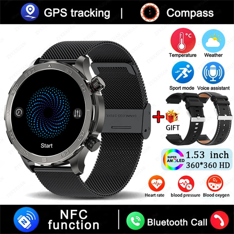 TacVertex Pro GPS-AMOLED-Smartwatch