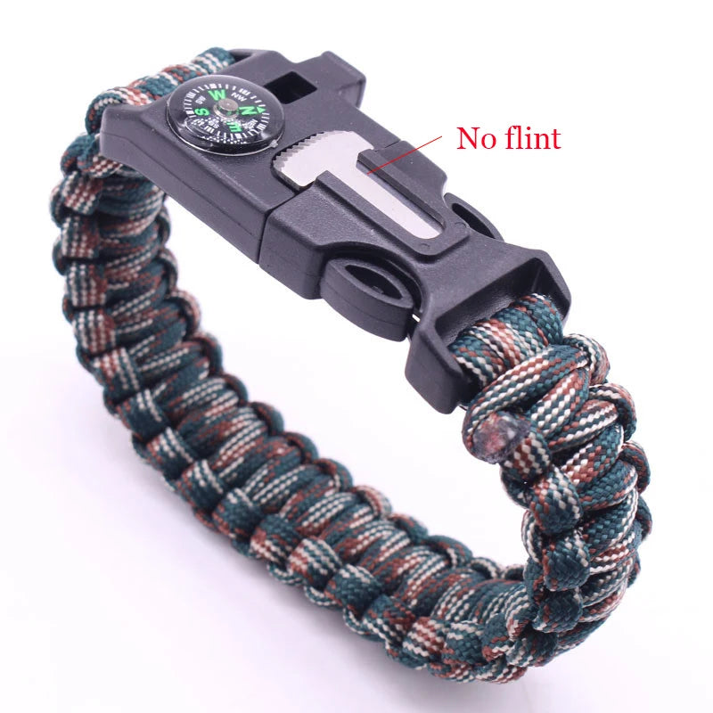 TacVertex Tactical Survival Paracord-Armband