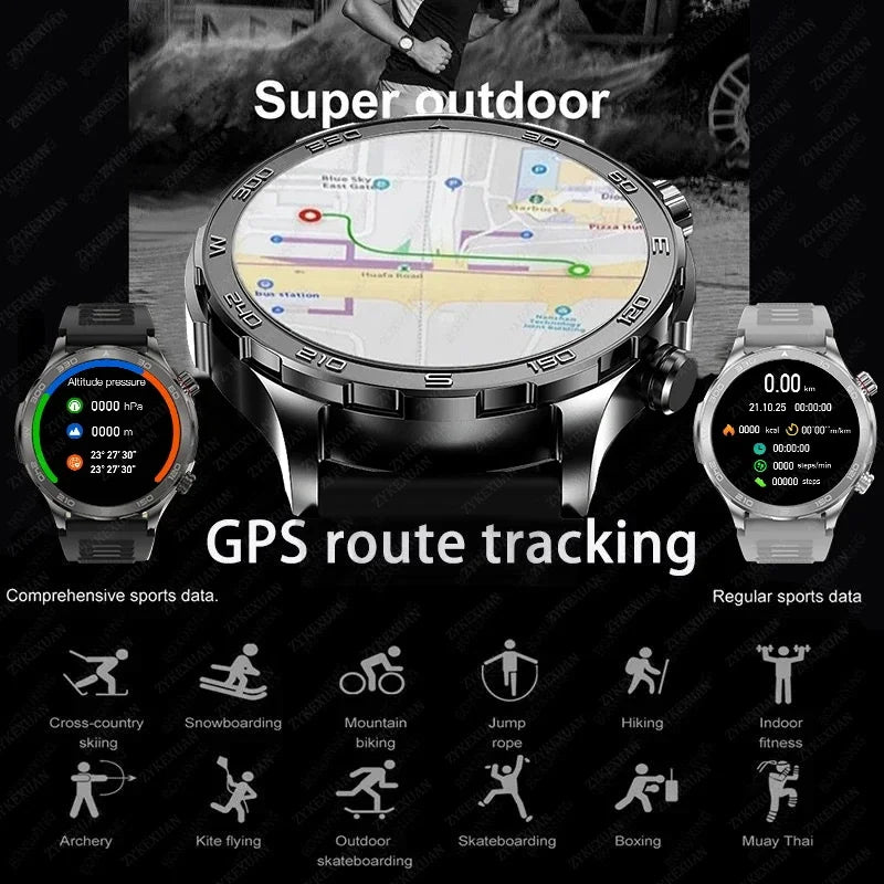 TacVertex Pro GPS-AMOLED-Smartwatch