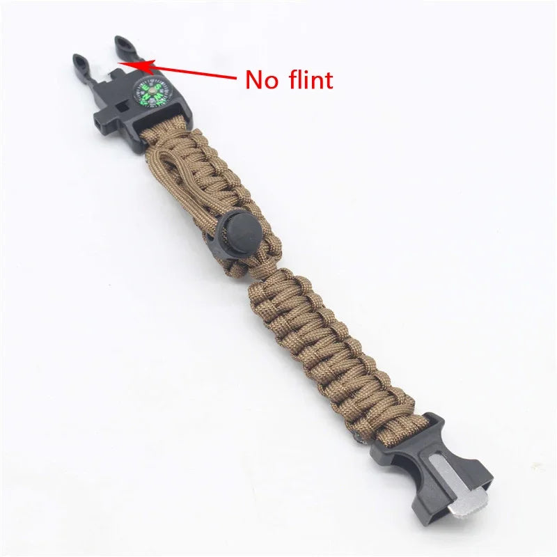 TacVertex Tactical Survival Paracord-Armband