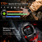TacVertex T-Rex 3 Ultra Militär-GPS-Smartwatch