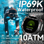 TacVertex T-Rex 3 Ultra Militär-GPS-Smartwatch