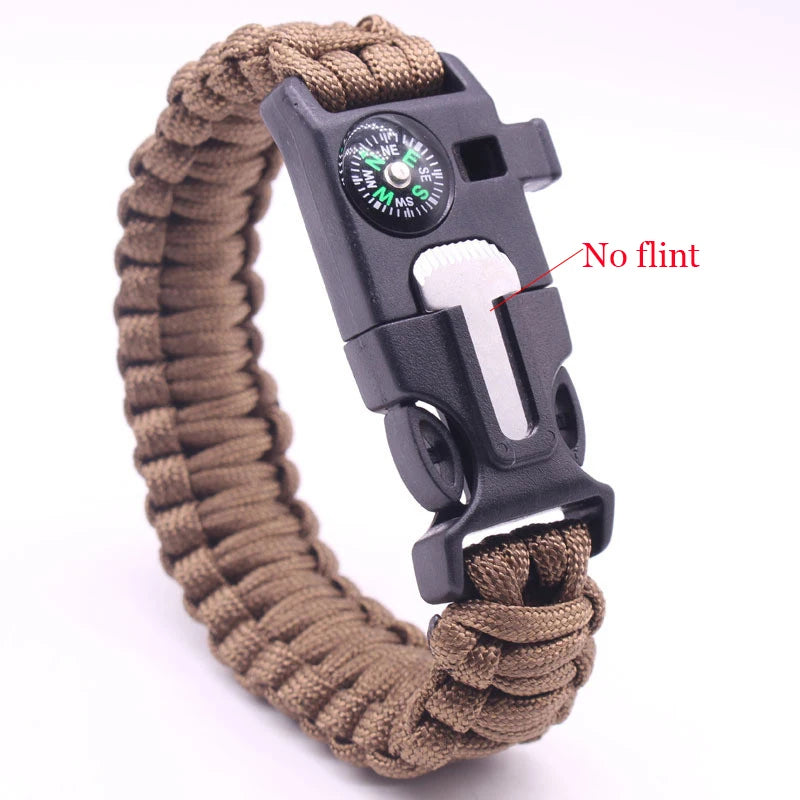TacVertex Tactical Survival Paracord-Armband