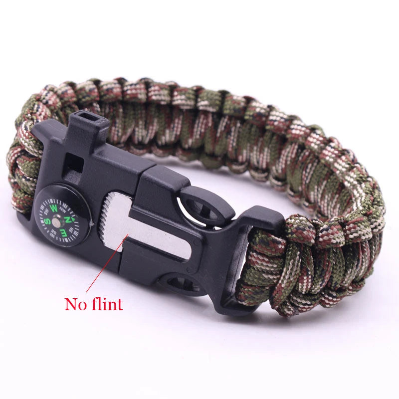 TacVertex Tactical Survival Paracord-Armband